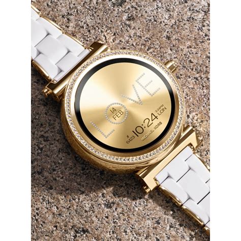 michael kors sofie smart watch water resistance|Michael Kors sofie smartwatch bands.